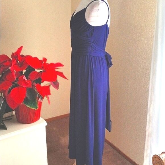 Kohls Blue Knit Dressy Dress - Picture 2 of 8